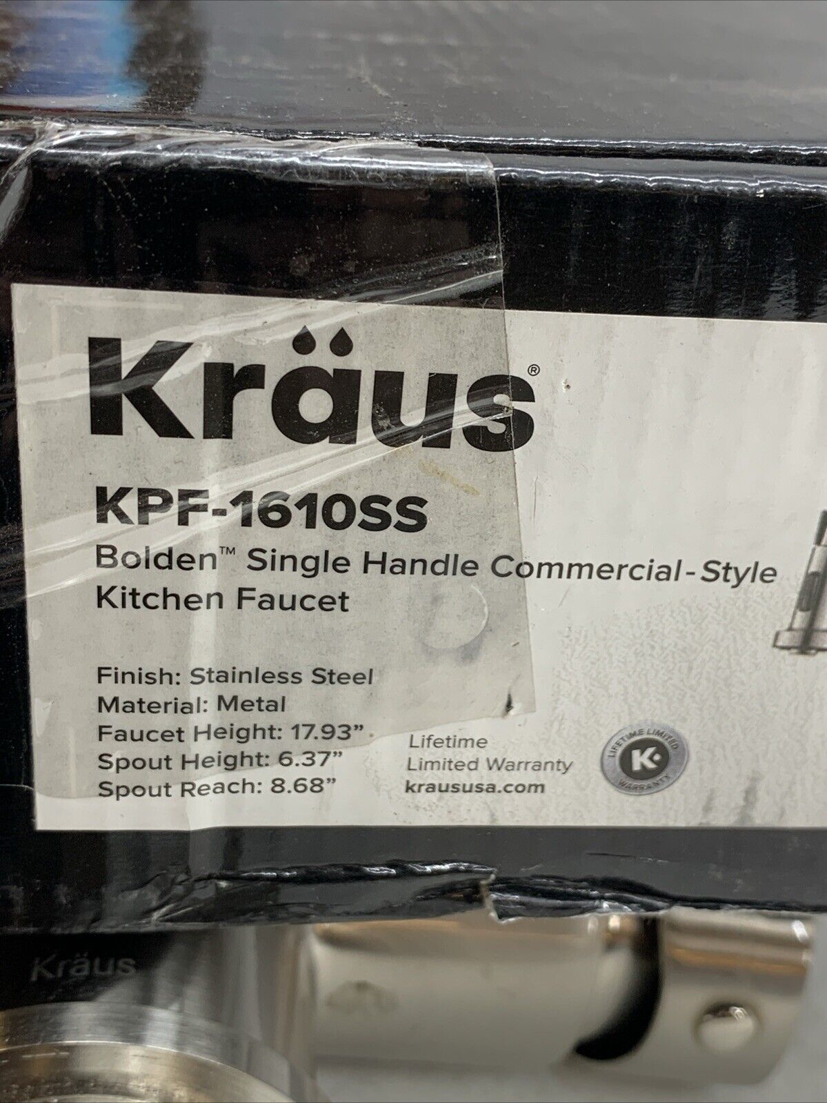 Kraus KPF-1610SS Bolden 18