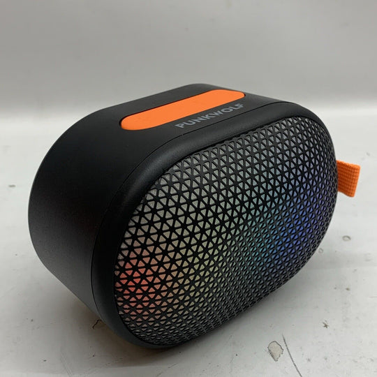 PunkWolf Bluetooth Speaker High-Quality Audio Portable & Stylish D68F RGB LIGHTS