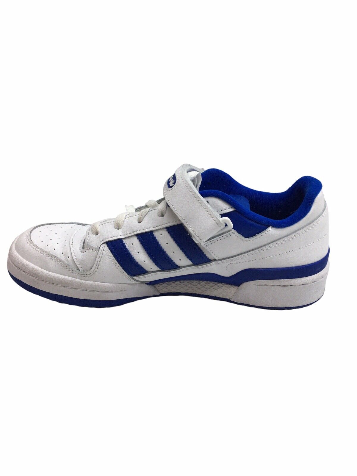 Adidas Men's Forum Low Shoes Sneakers FY7756 Leather Shoes White Blue Size 10.5