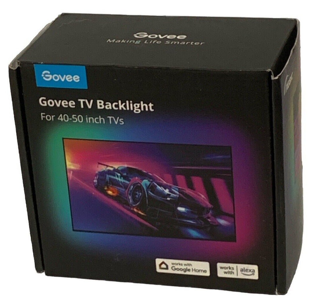 Govee RGBIC TV LED Backlight H6167 App Control, Music Sync, for 40-50 inch TVs