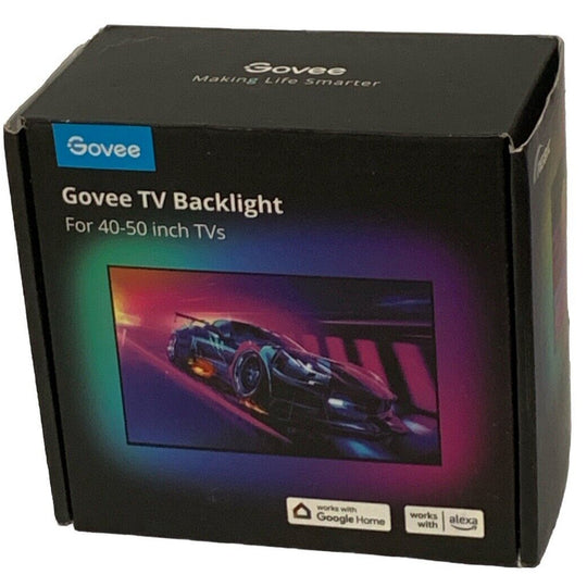 Govee RGBIC TV LED Backlight H6167 App Control, Music Sync, for 40-50 inch TVs