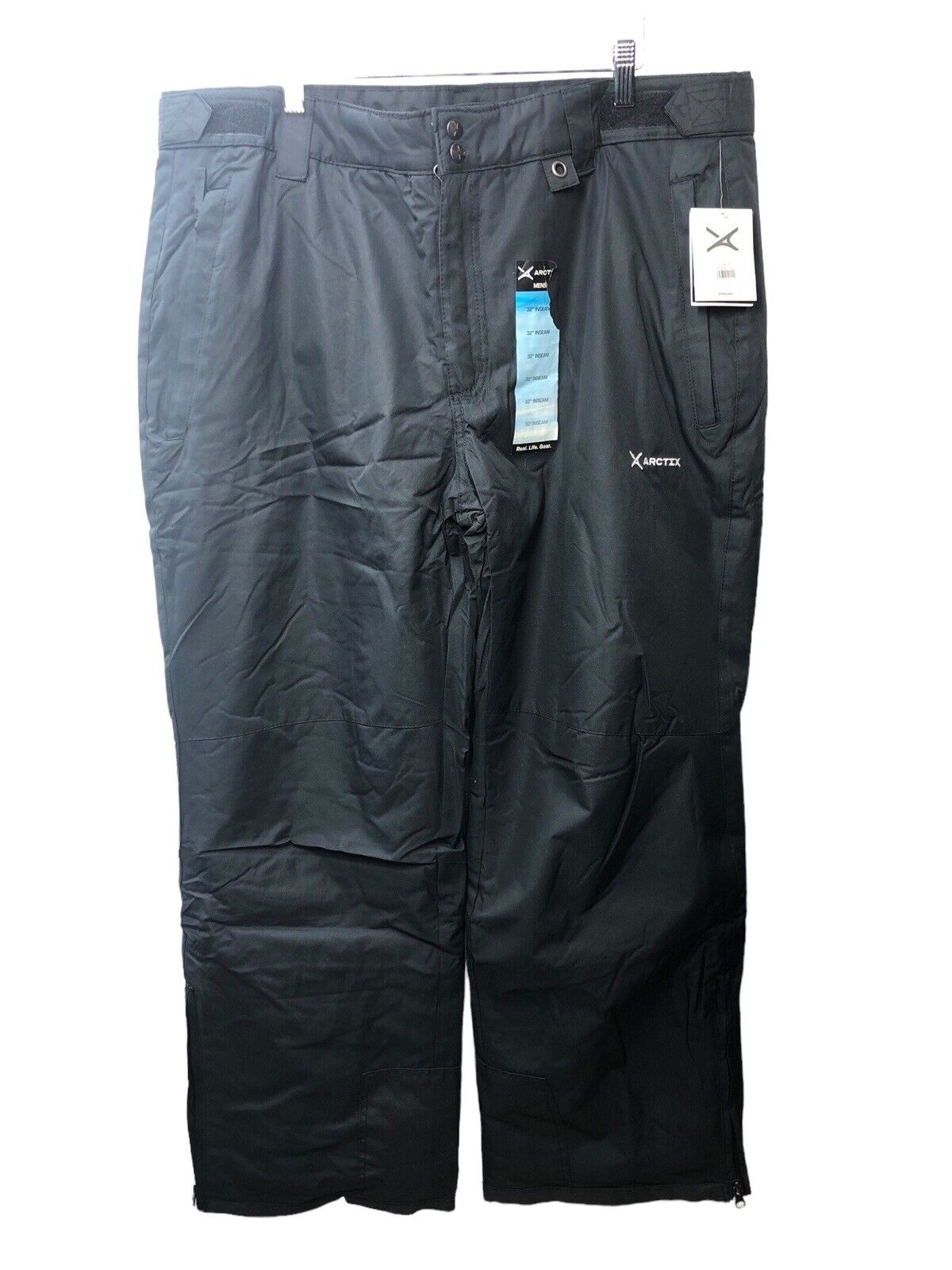 Arctix Men's ThermaTech Insualted Wind/Water Resistant Snow Pants 1900-00 XL