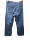 Levi's Ribcage Straight Ankle High Rise Blue Jeans Womens Long Pants Size 32x27