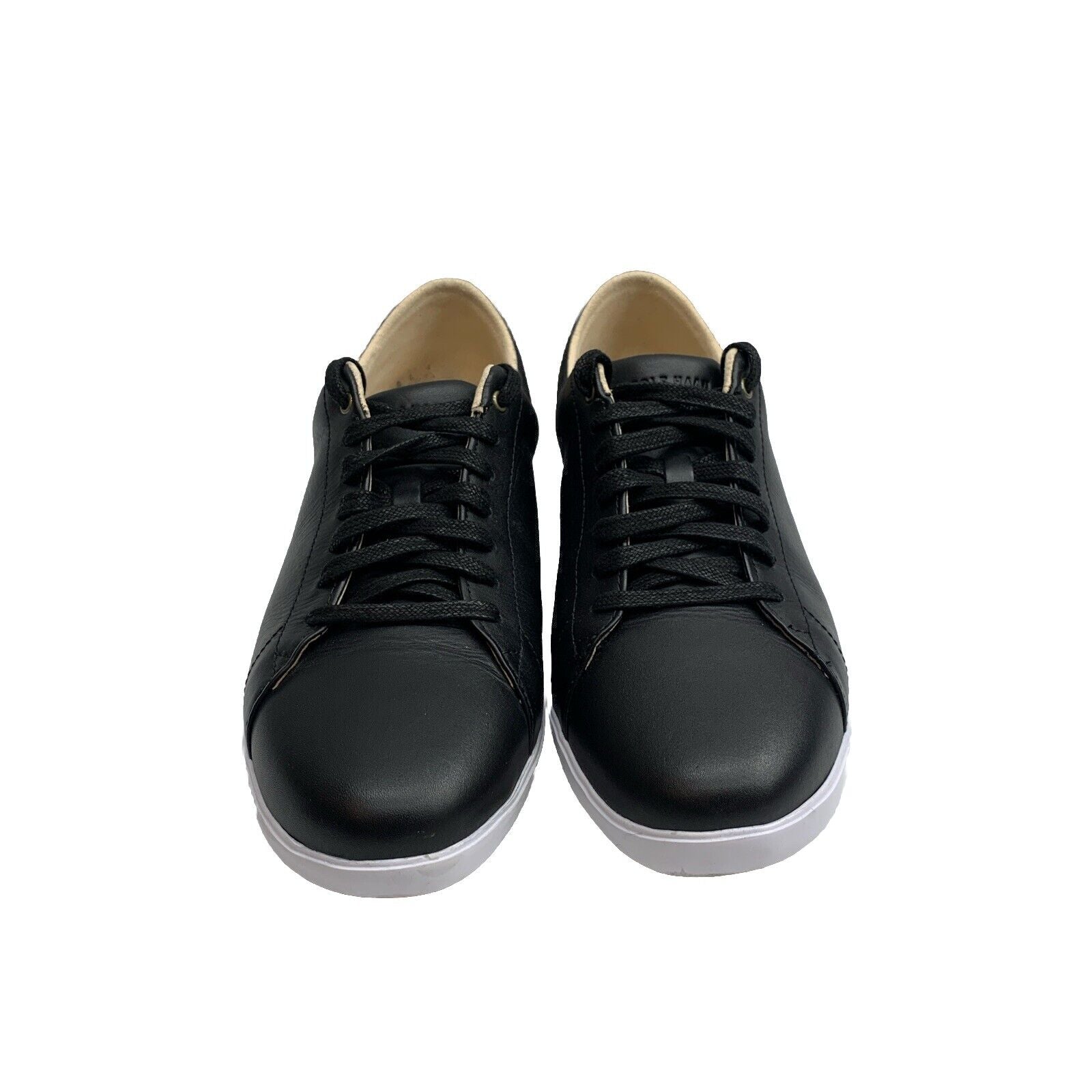 Cole Haan Women's Grand Crosscourt II Sneaker Shoes 10.5 B Black Leather Look