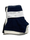 Calvin Klein Boys Cotton Boxer Briefs Black White & Grey Size L (12-14) - 4 Pack