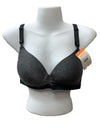 Warners Play It Cool Wirefree Contour Bra With Lift RN3281A-028 Size 38B Gray