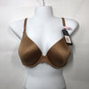 Maidenform 36D Natural Boost Add-a-Size Shaping Underwire Bra DM9428 Latte Opaqu