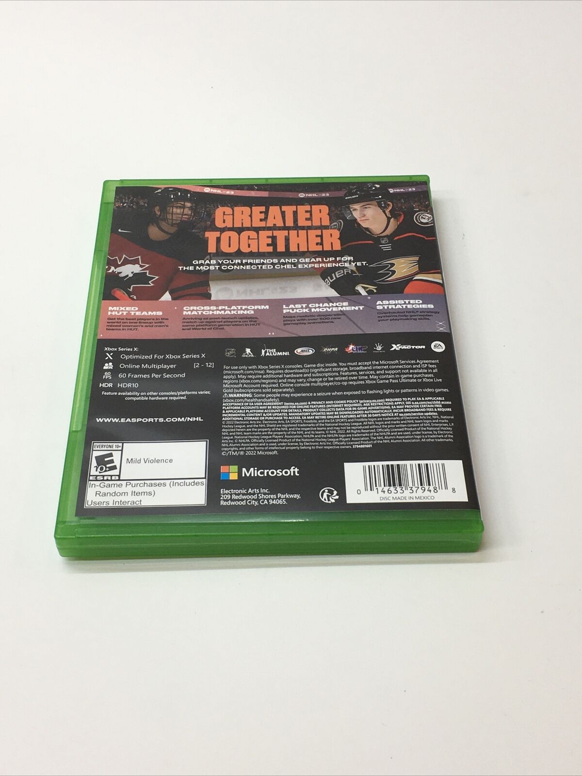 Xbox Series X - NHL 23 - (Brand NEW & Sealed) - Physical Game in Box - Hockey XB