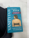 Vanity Fair Beauty Back Strapless Bra 74380-0500 Size 42DD Black 4-way Stretch