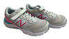 New Balance 680v6 Bungee Gray Pink YA680PS6 Youth Size 6.5 Medium Lace-up Sneake