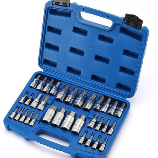 33PCS Hex Bit Socket Set, 1/4