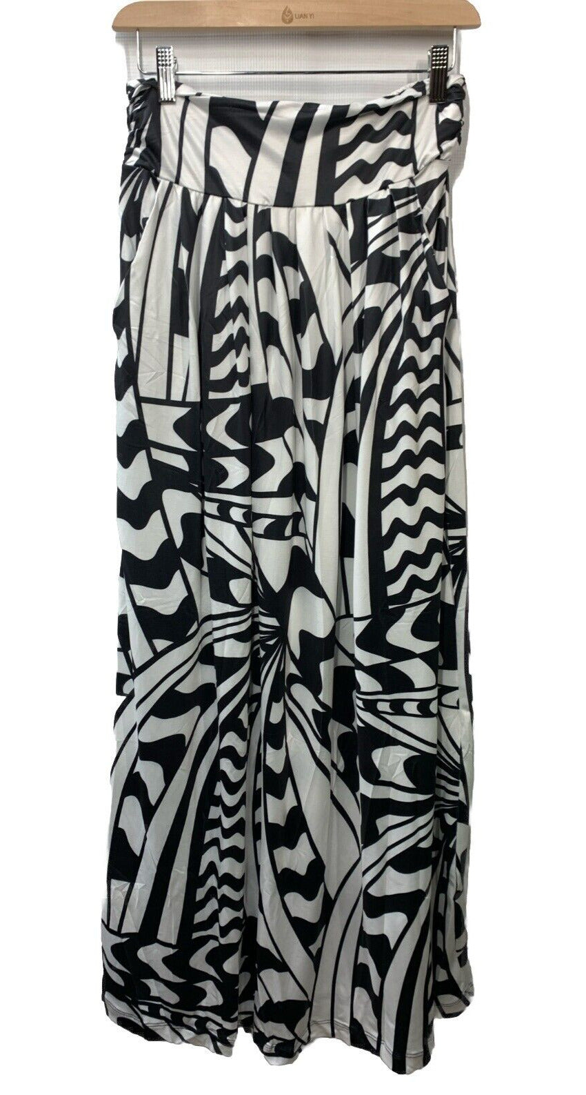 KOH KOH Womens Print Long Flowy Modest High Waist Maxi Skirt NT325-C001 Size L