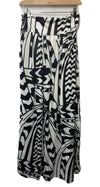 KOH KOH Womens Print Long Flowy Modest High Waist Maxi Skirt NT325-C001 Size L