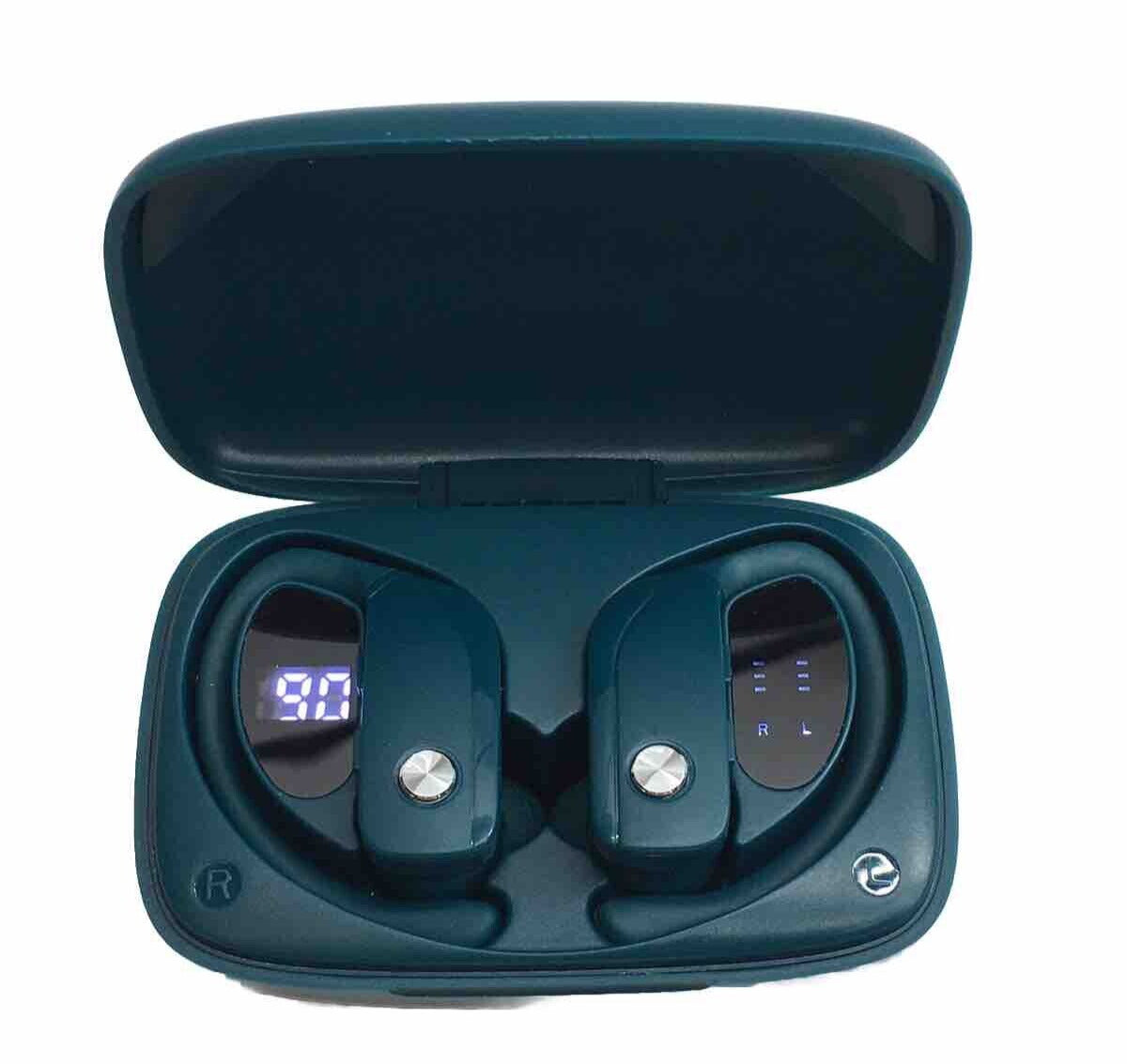 BMANI T16 True Wireless Earbuds Bluetooth 5.0 HiFi Dual LED Display Green