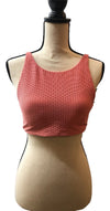 CARVE DESIGNS Zuri Top Grapefruit Texture Size M Pull On High Neck Machine Wash