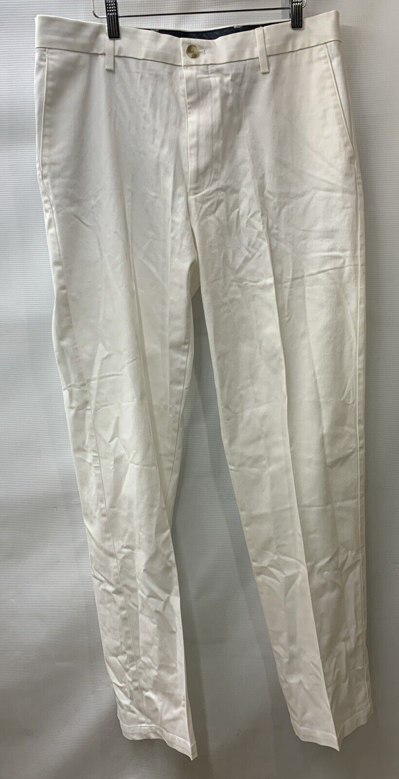 Dockers Men's Classic Fit Signature Khaki Lux Cotton Stretch Pants 34x36. White